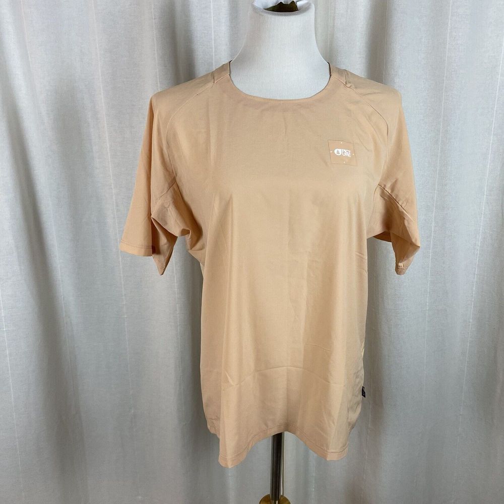 Picture Organic Women's‎ XL Shirt Ice Flow Tech Tee Sport Peach Lightweight